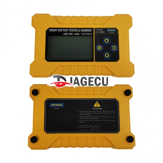 Autool BT380 12V Car Battery Tester Pulse Repair 3A Battery Charger Power Bank Wet Dry AGM Gel Lead Acid Repair Tool PK KW510 Autool BT380 12V Car Battery Tester Pulse Repair 3A Battery Charger Power Bank Wet Dry AGM Gel Lead Acid Repair Tool PK KW510