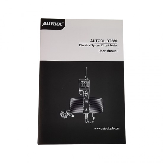 Autool BT280 Car Electrical Circuit Tester with Fuel Injector Tester Power Probe Auto Scanner Electric System Tester PK pb100 Autool BT280 Car Electrical Circuit Tester with Fuel Injector Tester Power Probe Auto Scanner Electric System Tester PK pb100