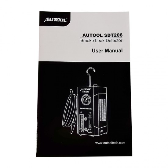 Autool SDT206 Car Smoke Leak Detector SDT 206 Pipe EVAP Vacuum Leakage Diagnostic Tool EVAP Pipe Leakage Analyzer 12V Autool SDT206 Car Smoke Leak Detector SDT 206 Pipe EVAP Vacuum Leakage Diagnostic Tool EVAP Pipe Leakage Analyzer 12V