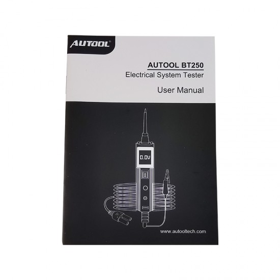 Autool BT250 Circuit Tester Powerscan 6-30V Automative Power Probe Kit LED Display Voltage Polarity Locator Diagnostic Tool Autool BT250 Circuit Tester Powerscan 6-30V Automative Power Probe Kit LED Display Voltage Polarity Locator Diagnostic Tool