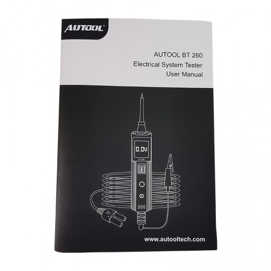 Autool BT260 Car Electrical Circuit Tester Power Probe Automotive Scanner Auto LED Display Voltage Digital Diagnostic Tool pb100 Autool BT260 Car Electrical Circuit Tester Power Probe Automotive Scanner Auto LED Display Voltage Digital Diagnostic Tool pb100