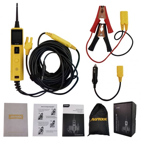 Autool BT260 Car Electrical Circuit Tester Power Probe Automotive Scanner Auto LED Display Voltage Digital Diagnostic Tool pb100 Autool BT260 Car Electrical Circuit Tester Power Probe Automotive Scanner Auto LED Display Voltage Digital Diagnostic Tool pb100