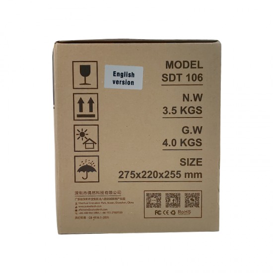 Autool SDT106 Car Smoke Leak Detector Automotive EVAP Leakage Gas Leakage Locator Oil Pipe Generator Diagnostic Tool Autool SDT106 Car Smoke Leak Detector Automotive EVAP Leakage Gas Leakage Locator Oil Pipe Generator Diagnostic Tool