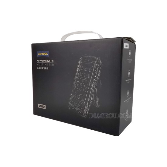 Autool DM301 Automotive Diagnostic Multimeter Oscilloscope Automobile Ignition Pulse Signal Test Frequency Measurement Current Autool DM301 Automotive Diagnostic Multimeter Oscilloscope Automobile Ignition Pulse Signal Test Frequency Measurement Current