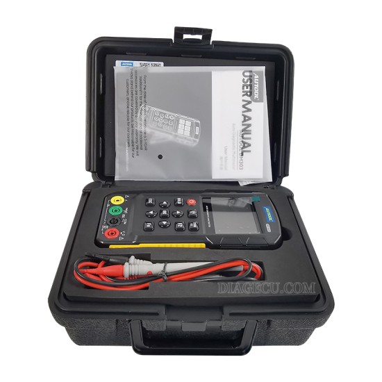 Autool DM303 Automotive Diagnostic Multimeter Oscilloscope Automobile Relay Analog Signal Ignition Pulse Signal Test Frequency Measurement Current Autool DM303 Automotive Diagnostic Multimeter Oscilloscope Automobile Relay Analog Signal Ignition Pulse Signal Test Frequency Measurement Current
