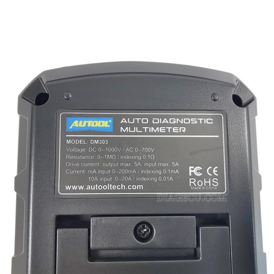 Autool DM303 Automotive Diagnostic Multimeter Oscilloscope Automobile Relay Analog Signal Ignition Pulse Signal Test Frequency Measurement Current Autool DM303 Automotive Diagnostic Multimeter Oscilloscope Automobile Relay Analog Signal Ignition Pulse Signal Test Frequency Measurement Current