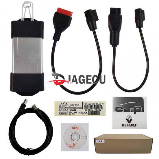 Renault Can Clip golden PCB full chip AN2135SC/AN2136SC OBD2 Diagnostic Interface (W) Renault Can Clip golden PCB full chip AN2135SC/AN2136SC OBD2 Diagnostic Interface (W)