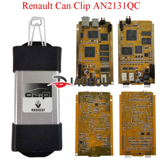 Renault CAN Clip yellow PCB CYPERSS AN2131QC Diagnostic Interface (W) Renault CAN Clip yellow PCB CYPERSS AN2131QC Diagnostic Interface (W)