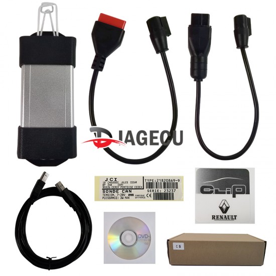 Renault Can Clip Interface OBD2 Diagnostic Scanner for Renault (W) Renault Can Clip Interface OBD2 Diagnostic Scanner for Renault (W)