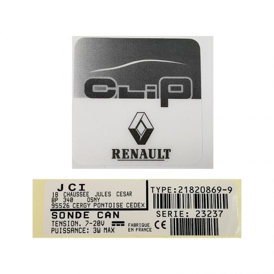 Renault Can Clip OBDII Diagnostic Scanner Programmer Interface (W) Renault Can Clip OBDII Diagnostic Scanner Programmer Interface (W)