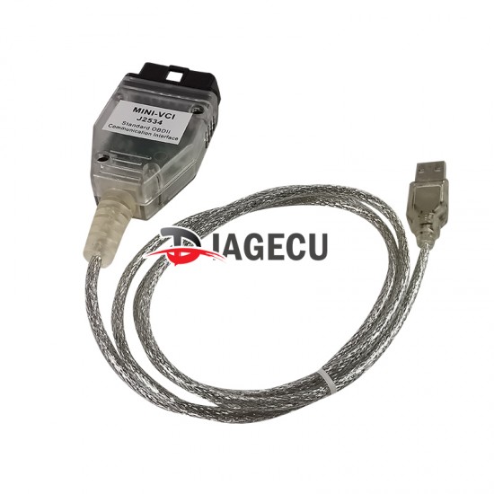 TOYOTA Mini VCI OBD2 Car Diagnostic Cable Mini VCI J2534 FTDI FT232RL TIS Techstream SAEJ2534 Car Diagnostics cable MINI-VCI (MT) TOYOTA Mini VCI OBD2 Car Diagnostic Cable Mini VCI J2534 FTDI FT232RL TIS Techstream SAEJ2534 Car Diagnostics cable MINI-VCI (MT)