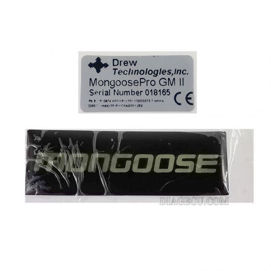 Mongoose Pro GM II USB OBD2 Diagnostic Cable and Reprogramming Interface Supports GDS2 for GM II Cable(TYX) Mongoose Pro GM II USB OBD2 Diagnostic Cable and Reprogramming Interface Supports GDS2 for GM II Cable(TYX)