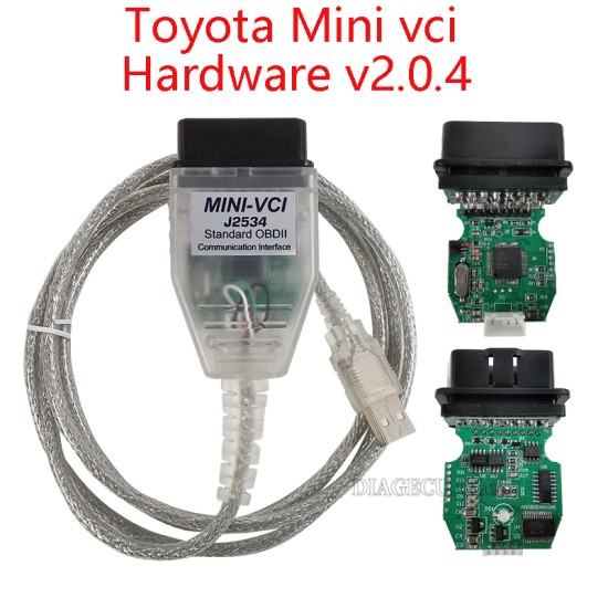 Toyota MINI VCI firmware v2.0.4 for Toyota j2534 Techstream VPW Protocol Supports K-Line/CAN-BUS MINI-VCI HW 2.0.4 FT232RL Toyota MINI VCI firmware v2.0.4 for Toyota j2534 Techstream VPW Protocol Supports K-Line/CAN-BUS MINI-VCI HW 2.0.4 FT232RL
