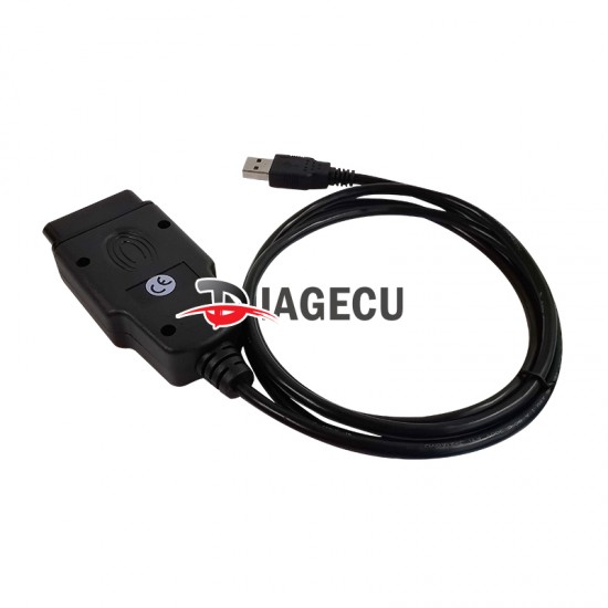 VAG KKL USB for VAG-KKL 409 with FTDI FT232RL Chip programmable for vag 409 kkl OBD2 USB Interface Diagnostic Cable (Black/Blue) (J) 