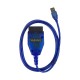 VAG KKL USB Cable 409.1 CH340 VAG COM VAG-COM VAG-KKL 409 Interface For VW/Audi/Seat/Skoda VAG Diagnostic Cable (L)