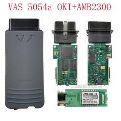 VAS 5054A OKI Full Chip AMB2300 Bluetooth ODIS Volkswagen Audi Diagnostic Instrument Green PCB Board OBD2 Scanner Code Reader Diagnostic Tool VAS5054A OKI (L) 