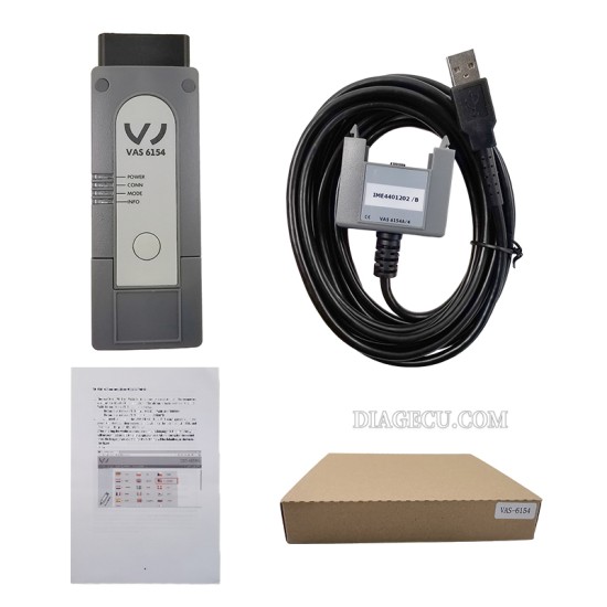 VAS 6154 OBD2 Scanner Diagnostic Programming Tool 6154 DOIP VAS 6154A (Carton package) 