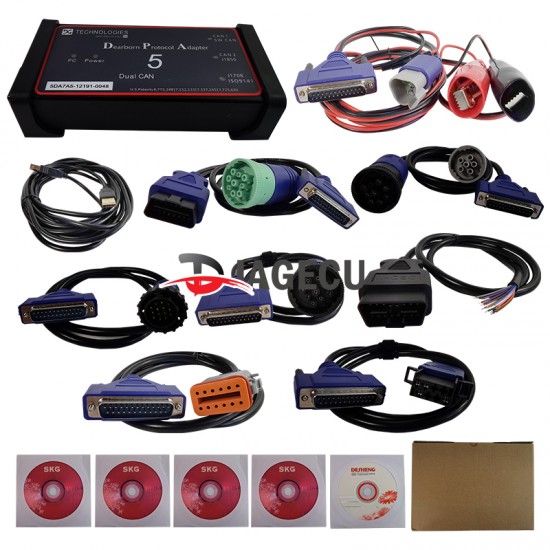 DPA5 USB Link Dearborn Portocol Adapter 5 Diesel Truck Diagnostic Tool Heavy Duty Truck Scanner DPA-5 DPA5 USB Link Dearborn Portocol Adapter 5 Diesel Truck Diagnostic Tool Heavy Duty Truck Scanner DPA-5