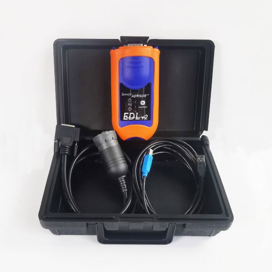 EDL V2 Diagnostic kit Advisor Construction Heavy Equipment Agricultural tractor JD Service truck Diagnostic tool EDL V2 Diagnostic kit Advisor Construction Heavy Equipment Agricultural tractor JD Service truck Diagnostic tool