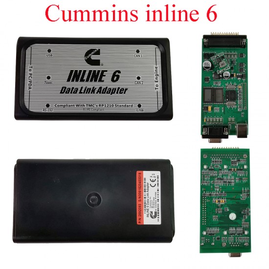 Cummins INLINE 6 Data Link Adapter Insite for Heavy Duty Engine Diesel Truck Excavator Diagnostic tool (MT) Cummins INLINE 6 Data Link Adapter Insite for Heavy Duty Engine Diesel Truck Excavator Diagnostic tool (MT)