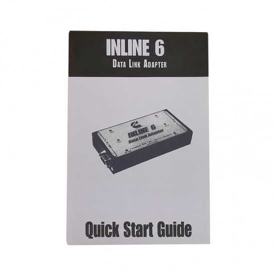 Cummins INLINE 6 Data Link Adapter Insite for Heavy Duty Engine Diesel Truck Excavator Diagnostic tool (MT) Cummins INLINE 6 Data Link Adapter Insite for Heavy Duty Engine Diesel Truck Excavator Diagnostic tool (MT)