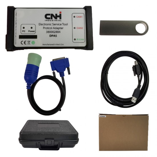 New Holland Electronic Service Tool CNH EST engineering level CNH DPA5 Diagnostic Kit New Holland case diagnostic scanner (MT) New Holland Electronic Service Tool CNH EST engineering level CNH DPA5 Diagnostic Kit New Holland case diagnostic scanner (MT)