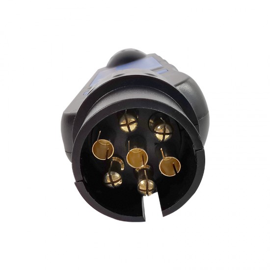 Trailer Tester 7pin with LED Indicators Car Plug and Socket Tester Car Diagnostic Tool Polarlander 12V 7 Pin Trailer Tester 7pin with LED Indicators Car Plug and Socket Tester Car Diagnostic Tool Polarlander 12V 7 Pin