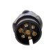 Trailer Tester 7pin with LED Indicators Car Plug and Socket Tester Car Diagnostic Tool Polarlander 12V 7 Pin Trailer Tester 7pin with LED Indicators Car Plug and Socket Tester Car Diagnostic Tool Polarlander 12V 7 Pin