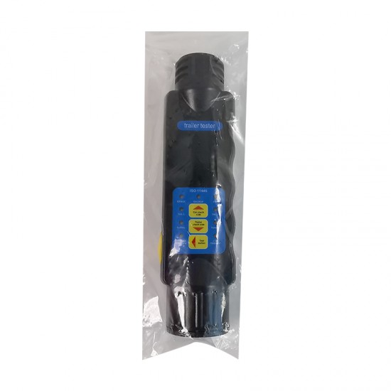 Trailer Tester 13pin Trailer Car Socket Connector Tail Light Signal Line Inspection Detector European Resistance Tester 13pin Trailer Tester 13pin Trailer Car Socket Connector Tail Light Signal Line Inspection Detector European Resistance Tester 13pin