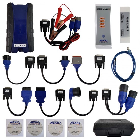 NEXIQ 2 USB Link Bluetooth version Heavy Duty Truck Diagnostic Scanner (MT) NEXIQ 2 USB Link Bluetooth version Heavy Duty Truck Diagnostic Scanner (MT)