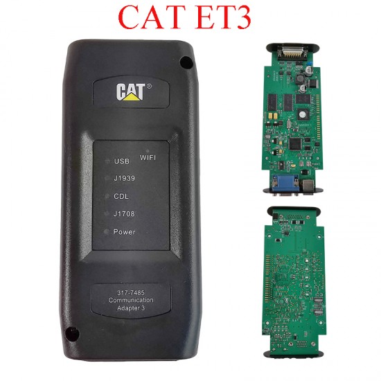 CAT ET3 Adapter Truck Diagnostic tool CAT3 Communication USB version ET3 Heavy Duty Scanner (MT) CAT ET3 Adapter Truck Diagnostic tool CAT3 Communication USB version ET3 Heavy Duty Scanner (MT)