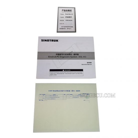 Sinotruk PC diagostic system CNHTC eol vci smartbox 3.0 the third generation Bluetooth version Sinotruk PC diagostic system CNHTC eol vci smartbox 3.0 the third generation Bluetooth version