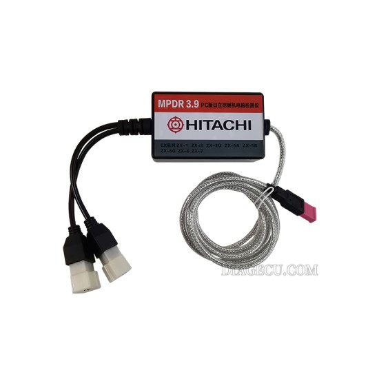 Hitachi Truck Excavator Diagnostic Tool MPDR 3.9 Communication Adaptor for EX series ZX-1 ZX-3 ZX-3G ZX-5A ZX-5B ZX-5G ZX-6 ZX-7 Hitachi Truck Excavator Diagnostic Tool MPDR 3.9 Communication Adaptor for EX series ZX-1 ZX-3 ZX-3G ZX-5A ZX-5B ZX-5G ZX-6 ZX-7