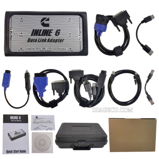 Cummins inline 6 Insite Data Link Adapter Heavy Duty Truck Diagnostic Tool for Cummins Diagnostics (W) Cummins inline 6 Insite Data Link Adapter Heavy Duty Truck Diagnostic Tool for Cummins Diagnostics (W)