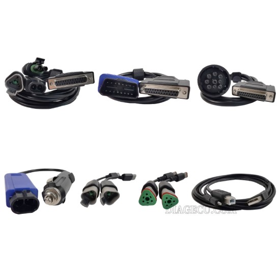 Cummins inline 6 Insite Data Link Adapter Heavy Duty Truck Diagnostic Tool for Cummins Diagnostics (W) Cummins inline 6 Insite Data Link Adapter Heavy Duty Truck Diagnostic Tool for Cummins Diagnostics (W)