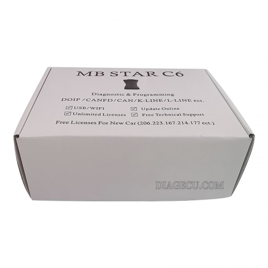 MB Star C6 VCI DOIP wifi Multiplexer OBD2 scanner Xentry Diagnosis Scan Tool MB STAR C6 for Mercedes Benz Car Diagnostic Scanner (W) MB Star C6 VCI DOIP wifi Multiplexer OBD2 scanner Xentry Diagnosis Scan Tool MB STAR C6 for Mercedes Benz Car Diagnostic Scanner (W)