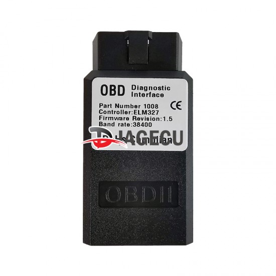 ELM327 Bluetooth v1.5 38400 PIC18F2480 For Android OBD2 Scanner Diagnosis Tool OBD-II ELM 327 (J) ELM327 Bluetooth v1.5 38400 PIC18F2480 For Android OBD2 Scanner Diagnosis Tool OBD-II ELM 327 (J)