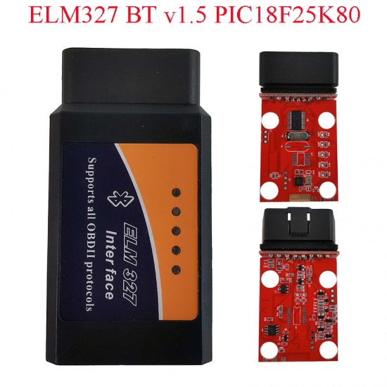 ELM327 Bluetooth PIC18F25K80 OBD2 Car Diagnostic Tool Elm-327 Auto Diagnostic Tool (L) ELM327 Bluetooth PIC18F25K80 OBD2 Car Diagnostic Tool Elm-327 Auto Diagnostic Tool (L)