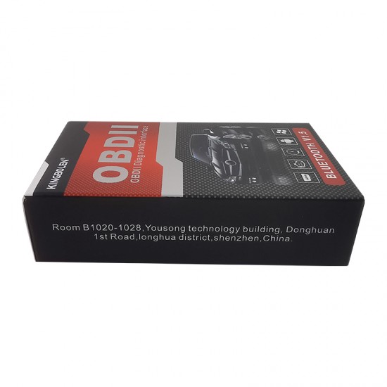 ELM327 OBD2 Scanner v1.5 PIC1825K80 Bluetooth Diagnostic Tools auto code reader ELM327 OBD2 Scanner v1.5 PIC1825K80 Bluetooth Diagnostic Tools auto code reader