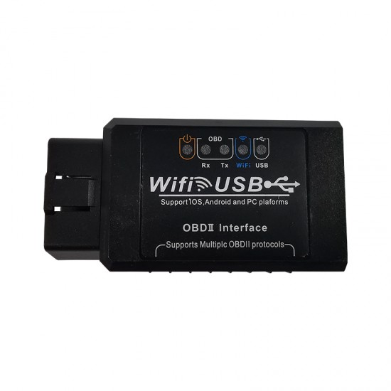 ELM327 OBDII Interface WIFI USB Car Fault Check Diagnostic Scanner(TYX) ELM327 OBDII Interface WIFI USB Car Fault Check Diagnostic Scanner(TYX)