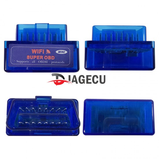 ELM327 Super Mini wifi v1.5 1PCB PIC18F25K80 OBD2 Car Disgnostic Scanner blue (L) ELM327 Super Mini wifi v1.5 1PCB PIC18F25K80 OBD2 Car Disgnostic Scanner blue (L)