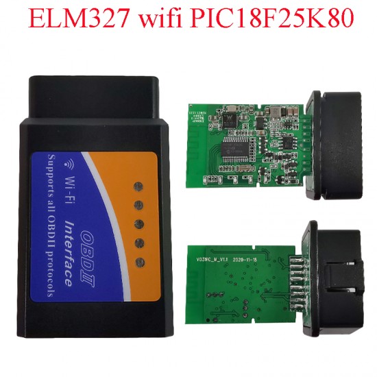 ELM327 wifi v1.5 PIC18F25K80 OBD2 Scanner Diagnostic Tools (CY) ELM327 wifi v1.5 PIC18F25K80 OBD2 Scanner Diagnostic Tools (CY)