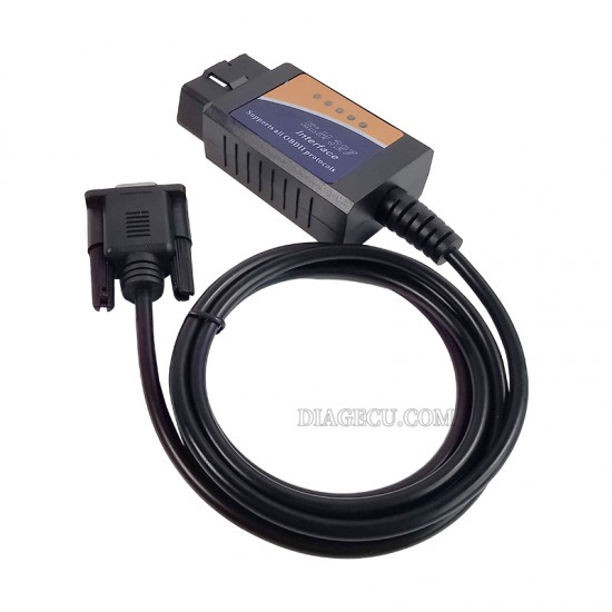 ELM327 COM Port RS232 OBD2 Diagnostic Tool DB9 Female Head With PIC18F25K80 Chip (TYX) ELM327 COM Port RS232 OBD2 Diagnostic Tool DB9 Female Head With PIC18F25K80 Chip (TYX)