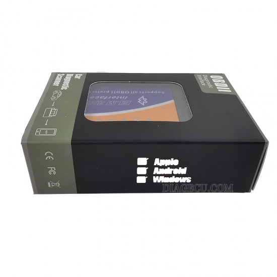 ELM327 Bluetooth v1.5 1PCB PIC18F25K80 OBDII Auto Diagnostic Tools ELM 327 OBD2 Engine Code Reader for Android/IOS/Windows (KS) ELM327 Bluetooth v1.5 1PCB PIC18F25K80 OBDII Auto Diagnostic Tools ELM 327 OBD2 Engine Code Reader for Android/IOS/Windows (KS)