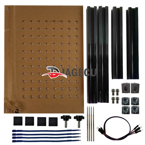 LED BDM Frame with Mesh and 4 Probe Pens for FGTECH BDM100 KESS KTAG K-TAG ECU Programmer Tool LED BDM Frame with Mesh and 4 Probe Pens for FGTECH BDM100 KESS KTAG K-TAG ECU Programmer Tool