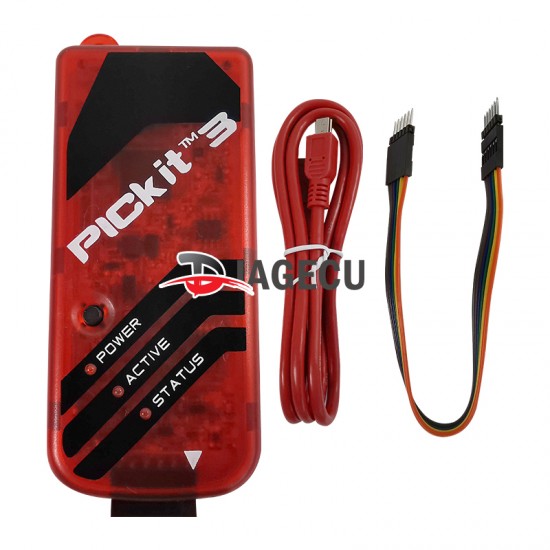 Pickit3 Programmer Microchip MPLAB Pickit 3 PIC In-Circuit Programmer Debugger for PIC and dsPIC Flash Chips Universal Programmer Seat Pickit3 Programmer Microchip MPLAB Pickit 3 PIC In-Circuit Programmer Debugger for PIC and dsPIC Flash Chips Universal Programmer Seat