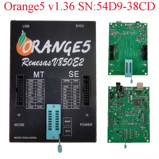 Orange5 v1.36 ECU Programmer orange 5 with Full Adapters SN:54D9-38CD (BX) Orange5 v1.36 ECU Programmer orange 5 with Full Adapters SN:54D9-38CD (BX)