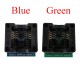 SOIC8 SOP8 to DIP8 IC Socket Wide-body Seat Wide 150mil Programmer Adapter Socket Blue/Green IC Test Conversion Burner SOIC8 SOP8 to DIP8 IC Socket Wide-body Seat Wide 150mil Programmer Adapter Socket Blue/Green IC Test Conversion Burner