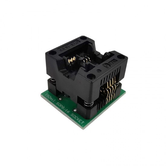 SOIC8 SOP8 to DIP8 IC Socket Wide-body Seat Wide 150mil Programmer Adapter Socket Blue/Green IC Test Conversion Burner SOIC8 SOP8 to DIP8 IC Socket Wide-body Seat Wide 150mil Programmer Adapter Socket Blue/Green IC Test Conversion Burner