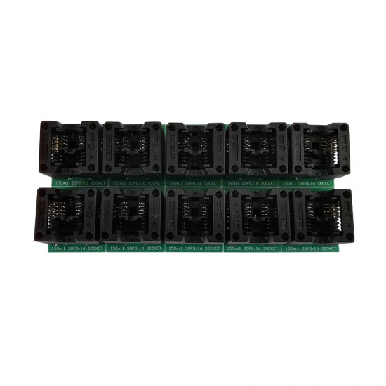 SOIC8 SOP8 to DIP8 IC Socket Wide-body Seat Wide 150mil Programmer Adapter Socket Blue/Green IC Test Conversion Burner SOIC8 SOP8 to DIP8 IC Socket Wide-body Seat Wide 150mil Programmer Adapter Socket Blue/Green IC Test Conversion Burner